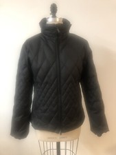 Euc Postcard Post Card Black Insulated Zip Ski Winter Jacket 42 6
