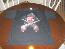 Pirate / Buccaneer  BLACK T-SHIRT Size Large J5