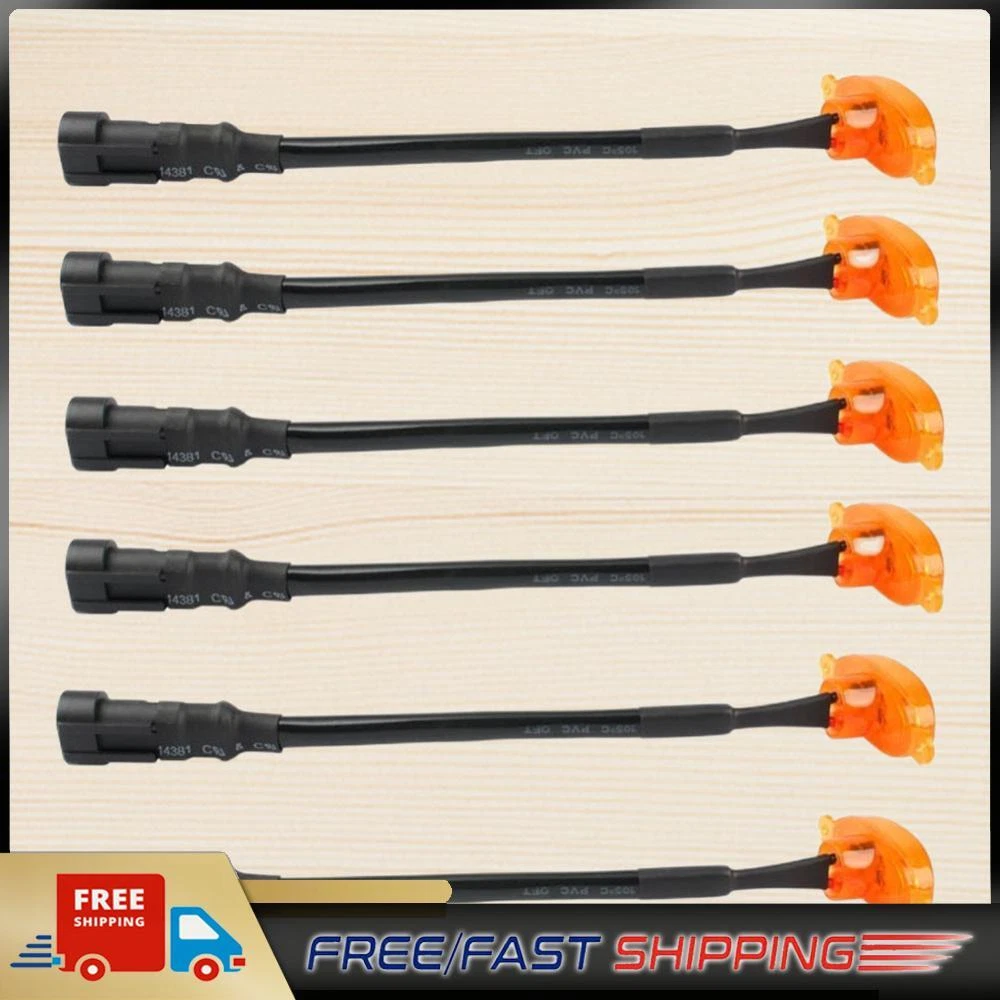 12V Car Front Grille LED Light Super Bright Strobe Light for