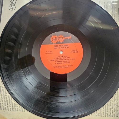 Still in Shrinkwrap! FRED MCDOWELL & and his blues boys ARHOOLIE 1046 LP Vinyl - Picture 5 of 8