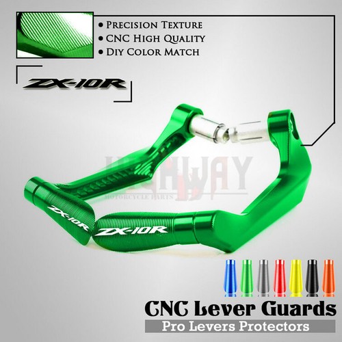 Handlebar Brake Clutch Levers Protector Guard For KAWASAKI NINJA ZX10R ZX-10R - Picture 3 of 45