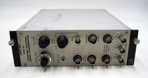 Ortec 453 Constant Fraction Timing Discriminator NIM Plug In Module