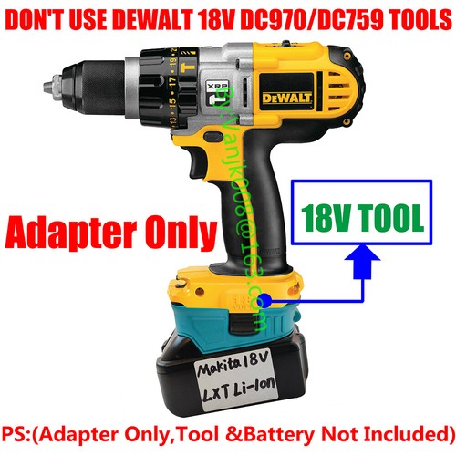 DeWalt 18V XRP Cordless Tools Adapter 