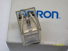 **LOT OF 6** NEW OMRON 8 PIN RELAY 100/120VAC , LY2