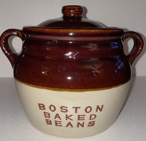 "Großes Steinzeug Boston gebackene Bohnen Topf 7"" x 8"""