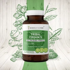 Secrets Of The Tribe Tribal Crohn's Capsules, 500 mg