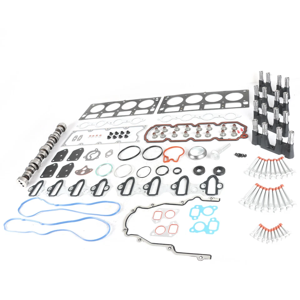 1 set NON AFM DOD Camshaft Lifters Head Gaskets Bolts For 07-13 Chevy GMC 5.3L - Image 3 of 4