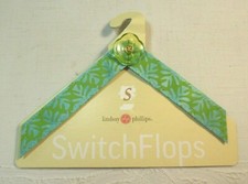 Lindsay Phillips SwitchFlops KARIN 5-6 Small Interchangeable Straps Green