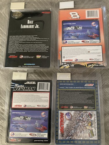 set of 4 NASCAR diecast 1:64 scale 3 Dale Earnhardt and 1 Ryan Newman cars - Picture 2 of 6