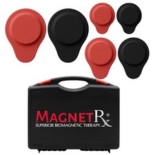 MagnetRX Biomagnetic Therapy Magnet Kit   Neodymium  Silicone 6 Mixed Unit 