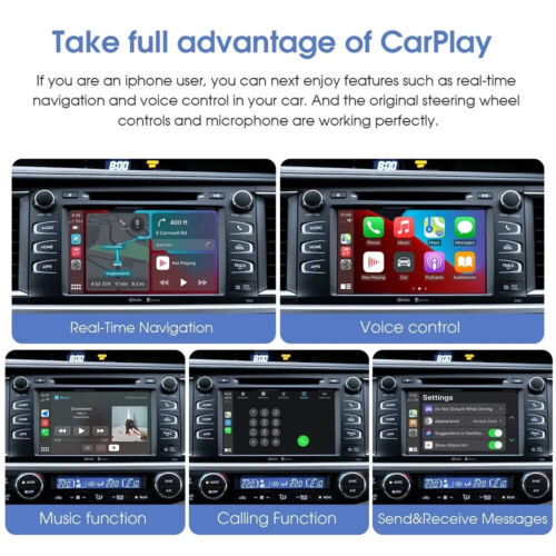 Kit de actualización de pantalla decodificador multimedia para Toyota inalámbrico CarPlay automático - Imagen 3 de 21