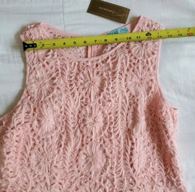 open lace back dress Sweetheart Neck Pink Lace Prom Dresses Split Formal Dresses PSK280 US16 / As Picture main image 1