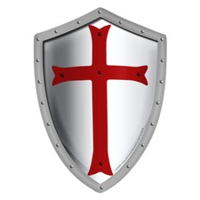 Knights Templar Shield Sticker - Car Truck Window Bumper Vinyl Deal Cross FS2096