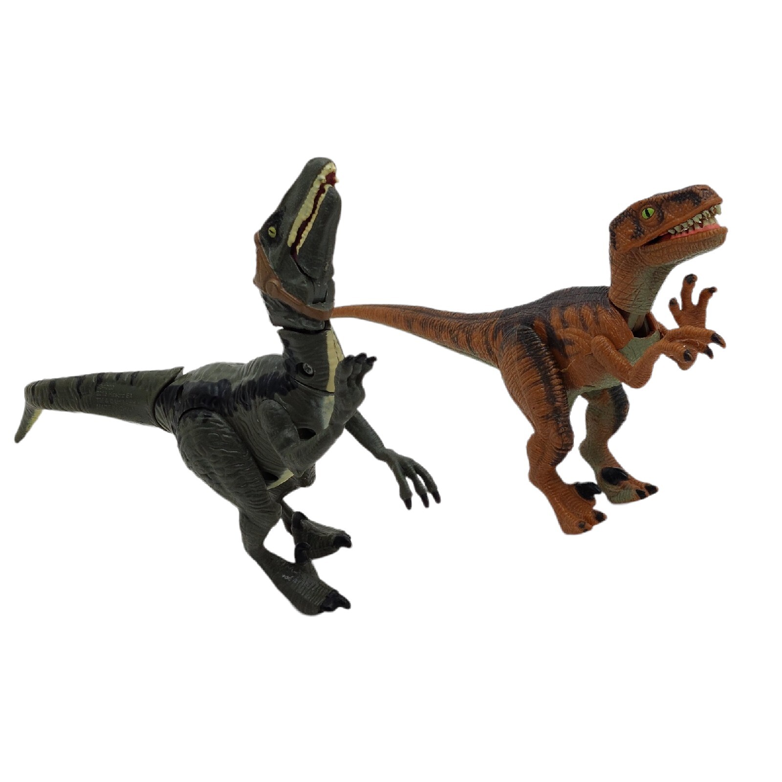 Hasbro Jurassic World Jurassic World Velociraptor Set Of 2 Brown & Green