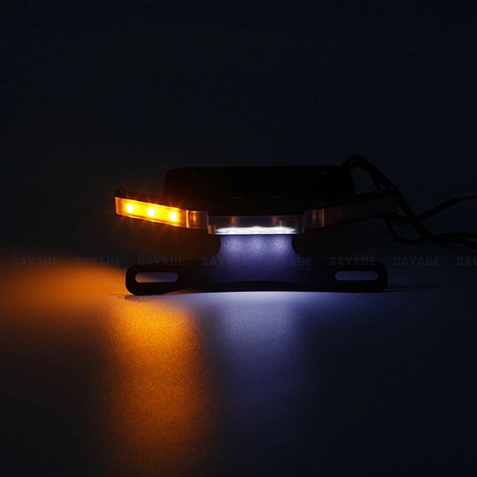 Хвост аккуратный держатель номерного знака светодиодный поворотник для YAMAHA YZF R3/R25 MT-03 MT-25 - Изображение 4 из 4