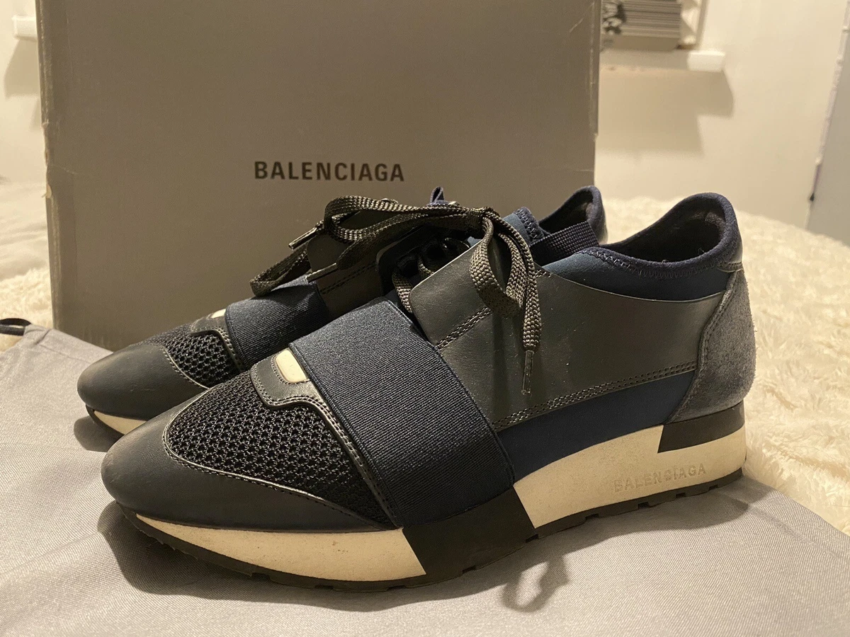 Balenciaga runners store navy
