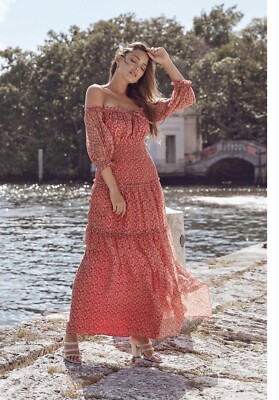The Jetset Diaries Women's Dress Floral Love Is In The Air Maxi Size S |  eBay