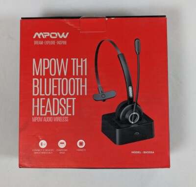 Mpow TH1 Bluetooth Wireless Earphones With Charging Dock-BH355A