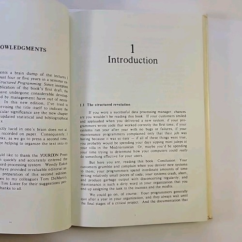 Managing The Structured Techniques 2nd Second Edition Edward Yourdon - Picture 5 of 7