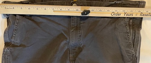 Carhartt Mens Straight Fit Canvas Work wear Pants 40x30 Gray 102821-029 - Picture 6 of 8