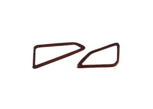Instrument L&R Air Outlet Vent Red 2022-2023 Wood Grain For Toyota Corolla Cross - Picture 1 of 6