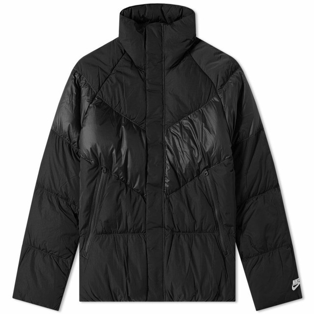 nike down chevron panel jacket
