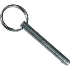 4Pcs 1/4" x 1-3/4" Cotterless Hitch Pins Quick Release Heavy-Duty