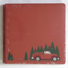 Creative Memories CROPTOBERFEST 2024 Album Cover Rustic Brick Red 12x12 Truck
