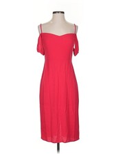 Reformation Women Red Cocktail Dress XS