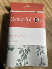 Beautiful By Drew Botanical Dish Drying Mat W...