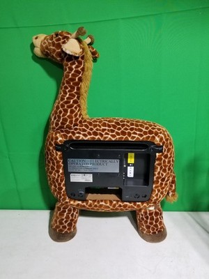Hannspree 19” Plush Giraffe LCD TV HSG1101 Works Good (READ) for