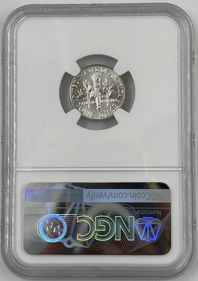 2025 D Roosevelt Dime 10c NGC MS 69 FT Full Torch 🔥FIRST RELEASES 🔥 - Image 2 of 2