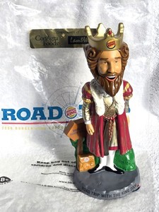 LAST ONE! SEALED 2006 Burger King ROAD TRIP 8 1/2" Bobblehead Promotion