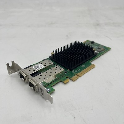 Dell 4VDY3 / Emulex LPE35002 32Gb/s Dual Port PCIe FC HBA w/ SFP