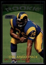 Orlando Pace 1997 Stadium Club Rookie Card #325. rookie card picture