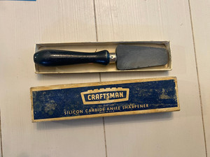Vintage Craftsman Knife Sharpener In Original Box, No. R 6430