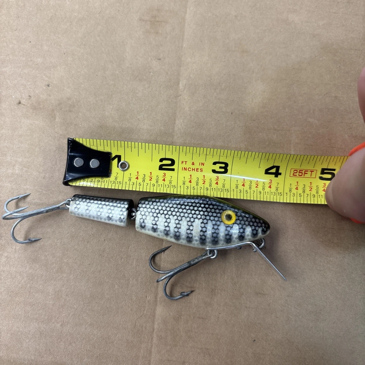 Leurre De Pêche Vintage L&S Miroir – Crankbait Plomb, Pour Brochet Et Truite