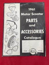 VINTAGE 1961 ADI MOTOR SCOOTER CATALOGUE NY KANGOL HELMET LAMBRETTA VESPA