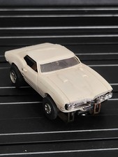 Vintage Aurora Slot Car Pontiac Firebird White Tjet Lot N