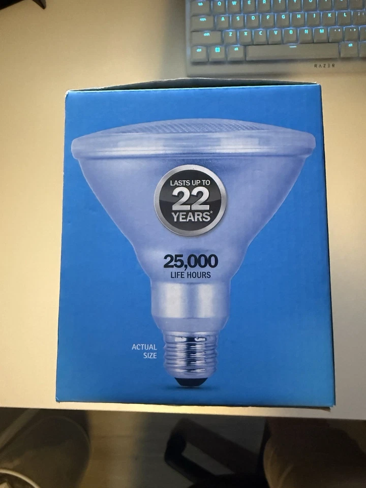 Feit PAR38 Spot Dimmable LED Light Bulb 2-Pack - Image 2 of 4