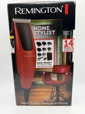 Remington Home Stylist Haircut Kit 14 Piece Ultimate Styling Beard Grooming NIB