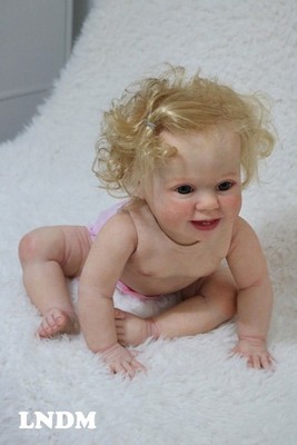 Unbemalter Reborn Original Ausverkauft KIT AMELIA + OBERKÖRPER 2nds BOUNTIFUL BABY