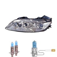 Halogen Scheinwerfer Rechts H1/H1/H3 FüR Mazda 6 Station Wagon GY GG Inkl Lampen