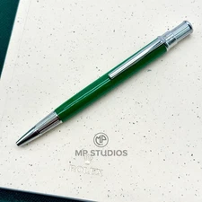 Rolex Emerald Oyster Ballpoint Click Pen AD VIP Gift