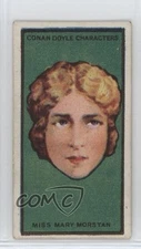 1923 Turf Cigarettes Conan Doyle Characters Tobacco Green Back #5 04le