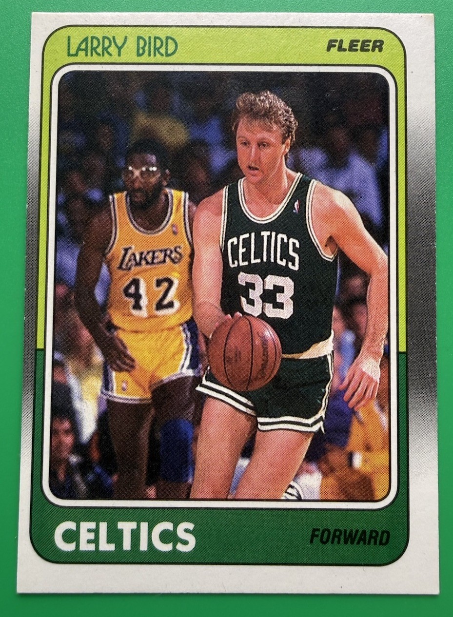 1988-89 Fleer Larry Bird Boston Celtics #9 HOF