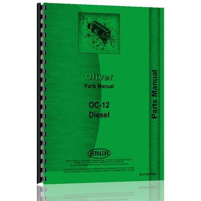 Crawler Parts Manual for Oliver OC-12