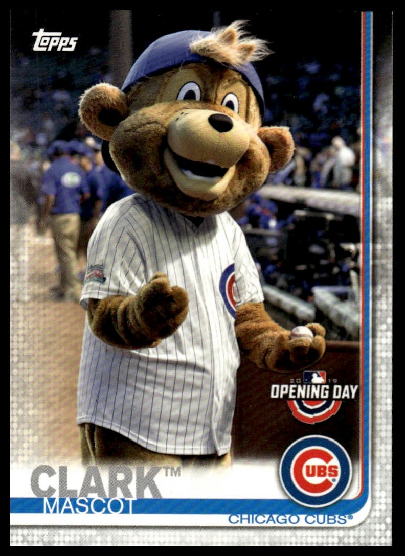 2019 Topps Opening Day #M-3 Clark Mascots