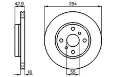 Disque de frein Toyota PASEO