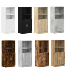 vidaXL Küchenschrank Weiß 57x41,5x131,5 cm Holzwerkstoff